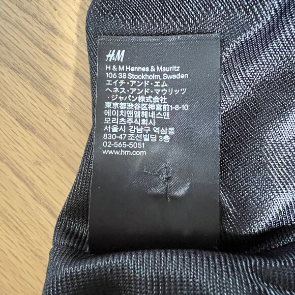 H&M Womens Boho Floral Kimono Sleeve Empire Waist Dress Black Size 10 Date Indie - Picture 8 of 9